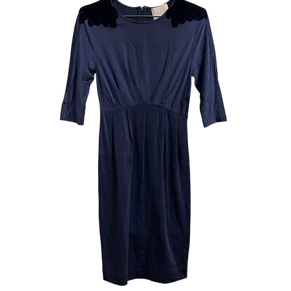 3.1 Phillip Lim Womens dress blue lace and pleated detail Size XS